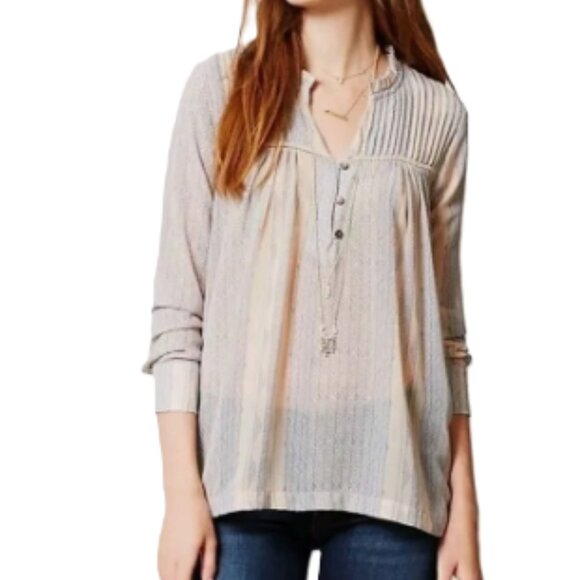 Dolan for Anthropologie “Odessa” Sheer Blouse in Size Medium - Picture 1 of 9